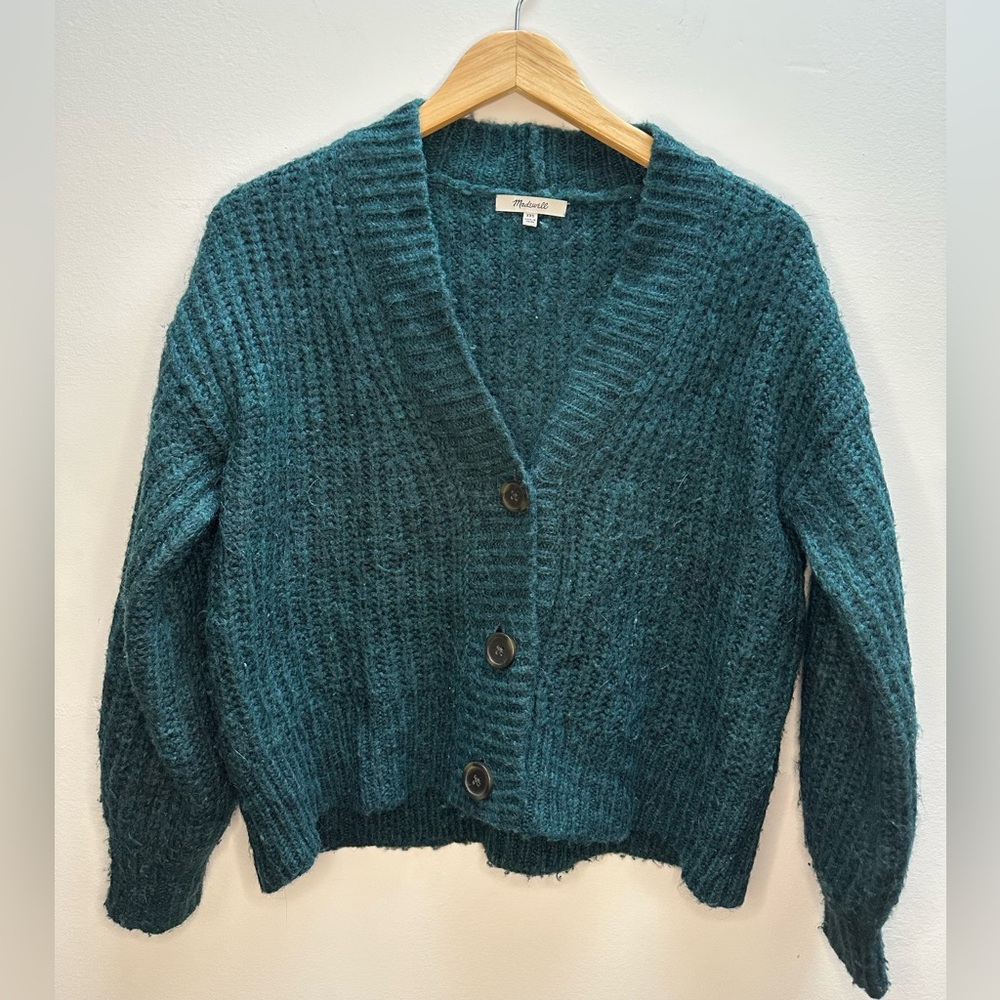 MADEWELL | Waller Crop Cardigan Sweater | Size XXS
